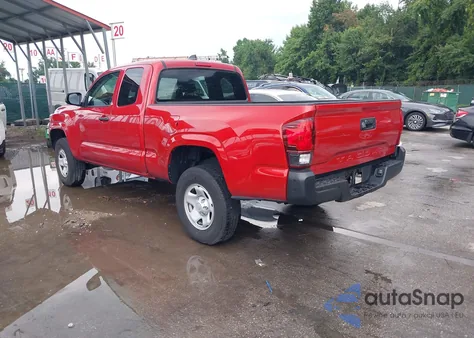 2022 Toyota Tacoma Sr из США, поврежденный, VIN 3TYRX5GN1NT039125